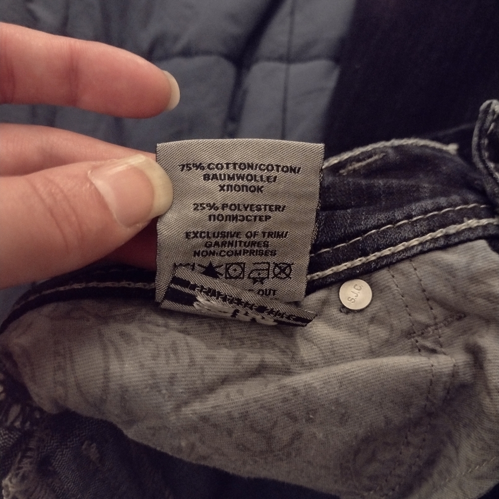 Silver Suki Flap Bootcut Jeans Size 27 - Picture 6 of 9